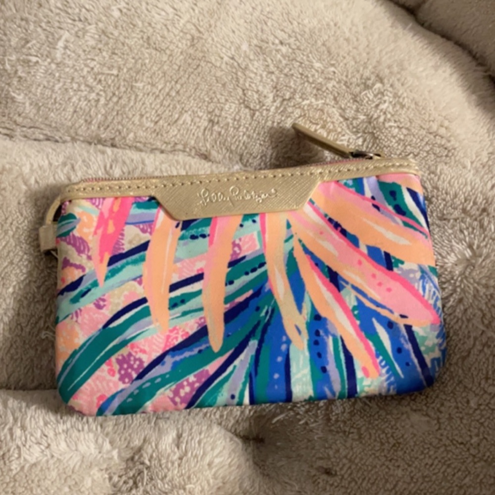 Lily Pulitzer Mini wallet keychain